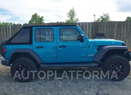 JEEP WRANGLER UNLIMITED 2020 vin 1C4HJXDN5LW128430 from auto auction Iaai