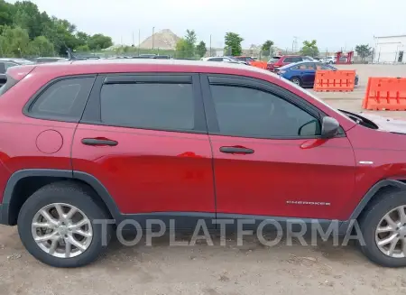 JEEP CHEROKEE 2017 vin 1C4PJMAB1HD230475 from auto auction Iaai