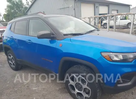 JEEP COMPASS 2022 vin 3C4NJDDB9NT148695 from auto auction Iaai