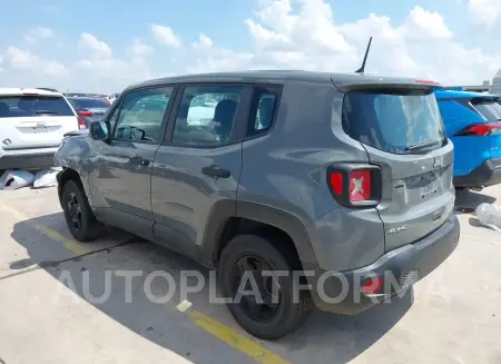 JEEP RENEGADE 2020 vin ZACNJBAB7LPK92210 from auto auction Iaai