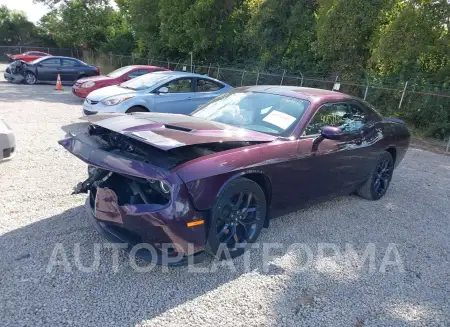 DODGE CHALLENGER 2020 vin 2C3CDZAGXLH176818 from auto auction Iaai