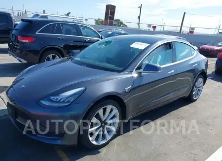 TESLA MODEL 3 2019 vin 5YJ3E1EA9KF425422 from auto auction Iaai