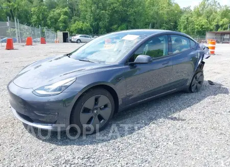 TESLA MODEL 3 2023 vin 5YJ3E1EB0PF392858 from auto auction Iaai