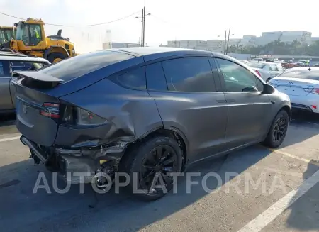 TESLA MODEL X 2021 vin 5YJXCBE22MF323243 from auto auction Iaai