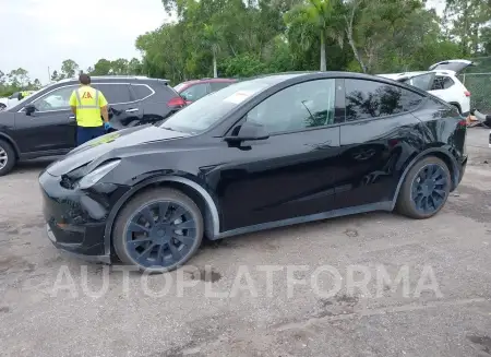 TESLA MODEL Y 2021 vin 5YJYGAEE9MF112117 from auto auction Iaai