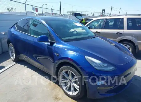 Tesla Model Y 2021 2021 vin 5YJYGDEE4MF181900 from auto auction Iaai