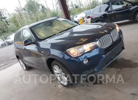 BMW X3 2016 2016 vin 5UXWX9C55G0D75301 from auto auction Iaai