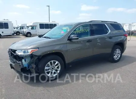 CHEVROLET TRAVERSE 2020 vin 1GNEVGKW4LJ135148 from auto auction Iaai