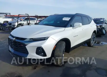 CHEVROLET BLAZER 2022 vin 3GNKBERS8NS130930 from auto auction Iaai