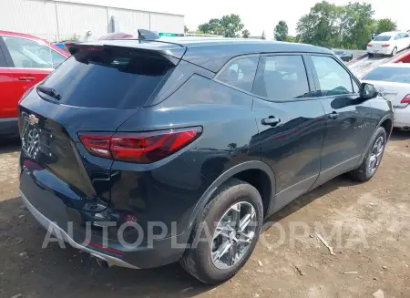 CHEVROLET BLAZER 2023 vin 3GNKBHR47PS105863 from auto auction Iaai