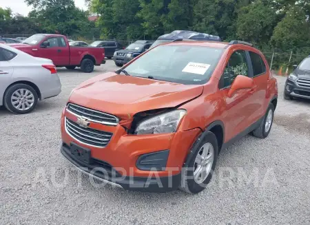 CHEVROLET TRAX 2016 vin KL7CJLSB8GB559771 from auto auction Iaai