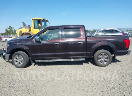 FORD F-150 2019 vin 1FTEW1C54KFA85118 from auto auction Iaai