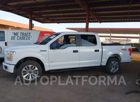 FORD F-150 2017 vin 1FTEW1EP8HKD83251 from auto auction Iaai