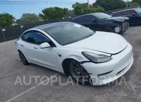 Tesla Model 3 2023 2023 vin 5YJ3E1EA7PF588335 from auto auction Iaai