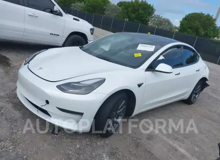 TESLA MODEL 3 2023 vin 5YJ3E1EA7PF588335 from auto auction Iaai