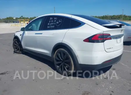 TESLA MODEL X 2018 vin 5YJXCDE42JF103948 from auto auction Iaai