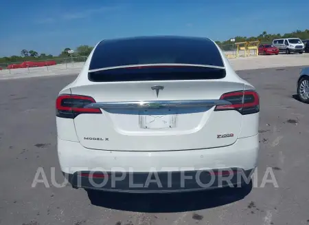 TESLA MODEL X 2018 vin 5YJXCDE42JF103948 from auto auction Iaai