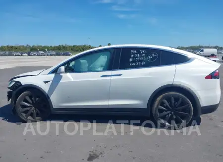 TESLA MODEL X 2018 vin 5YJXCDE42JF103948 from auto auction Iaai