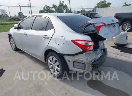 TOYOTA COROLLA 2016 vin 5YFBURHEXGP451972 from auto auction Iaai