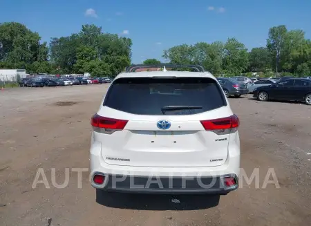 TOYOTA HIGHLANDER HYBRID 2018 vin 5TDDGRFH8JS037777 from auto auction Iaai