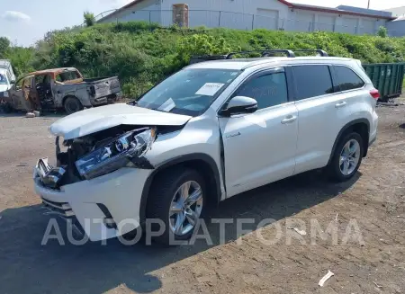 TOYOTA HIGHLANDER HYBRID 2018 vin 5TDDGRFH8JS037777 from auto auction Iaai