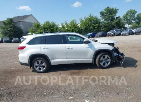 TOYOTA HIGHLANDER HYBRID 2018 vin 5TDDGRFH8JS037777 from auto auction Iaai