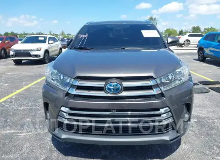 TOYOTA HIGHLANDER HYBRID 2018 vin 5TDDGRFH9JS044110 from auto auction Iaai