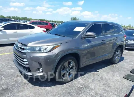 TOYOTA HIGHLANDER HYBRID 2018 vin 5TDDGRFH9JS044110 from auto auction Iaai