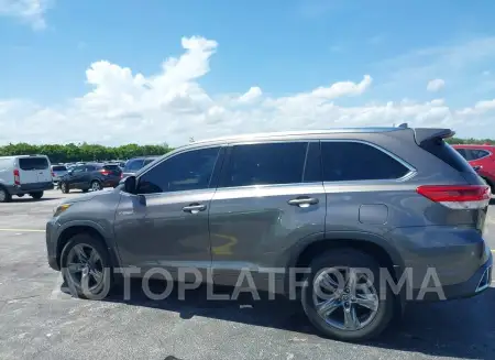 TOYOTA HIGHLANDER HYBRID 2018 vin 5TDDGRFH9JS044110 from auto auction Iaai