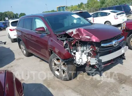 Toyota Highlander 2015 2015 vin 5TDDKRFH4FS079336 from auto auction Iaai