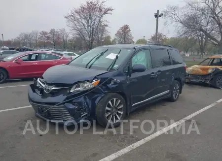 TOYOTA SIENNA 2019 vin 5TDDZ3DC4KS225700 from auto auction Iaai