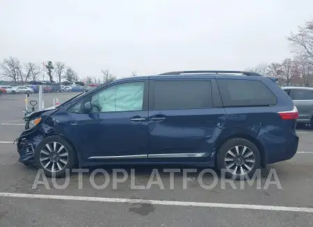 TOYOTA SIENNA 2019 vin 5TDDZ3DC4KS225700 from auto auction Iaai