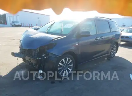 TOYOTA SIENNA 2018 vin 5TDDZ3DC6JS202157 from auto auction Iaai