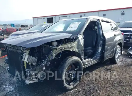 TOYOTA HIGHLANDER 2020 vin 5TDDZRBHXLS056401 from auto auction Iaai