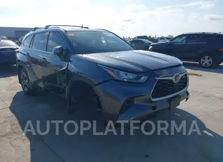 Toyota Highlander 2020 2020 vin 5TDGZRAH8LS013867 from auto auction Iaai