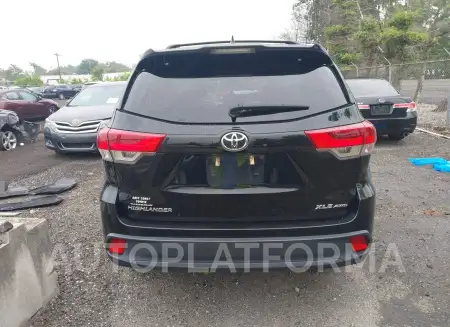 TOYOTA HIGHLANDER 2019 vin 5TDJZRFH8KS972960 from auto auction Iaai