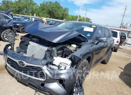 TOYOTA HIGHLANDER 2023 vin 5TDKDRAH1PS523668 from auto auction Iaai