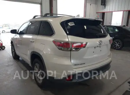 TOYOTA HIGHLANDER 2015 vin 5TDKKRFH9FS071644 from auto auction Iaai