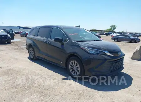 TOYOTA SIENNA 2021 vin 5TDKRKEC1MS046873 from auto auction Iaai