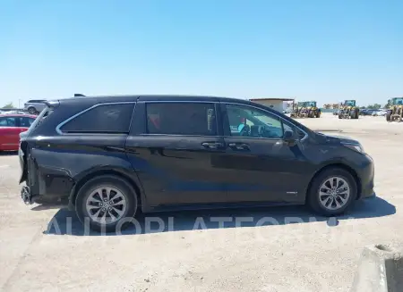 TOYOTA SIENNA 2021 vin 5TDKRKEC1MS046873 from auto auction Iaai