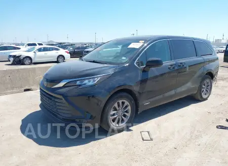 TOYOTA SIENNA 2021 vin 5TDKRKEC1MS046873 from auto auction Iaai