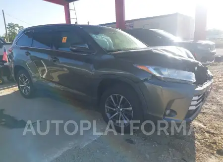 TOYOTA HIGHLANDER 2018 vin 5TDKZRFH3JS250458 from auto auction Iaai