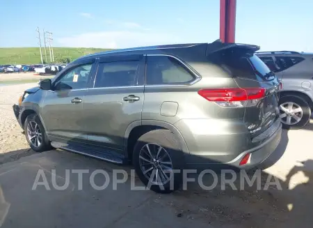 TOYOTA HIGHLANDER 2018 vin 5TDKZRFH3JS250458 from auto auction Iaai