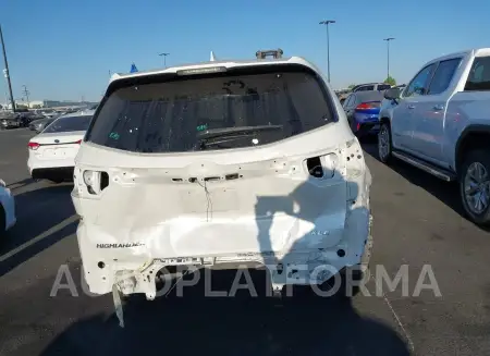 TOYOTA HIGHLANDER 2017 vin 5TDKZRFHXHS194304 from auto auction Iaai