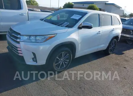 TOYOTA HIGHLANDER 2017 vin 5TDKZRFHXHS194304 from auto auction Iaai