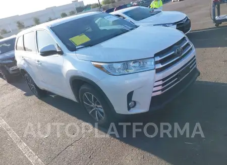 TOYOTA HIGHLANDER 2017 vin 5TDKZRFHXHS194304 from auto auction Iaai