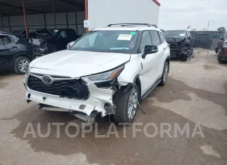 TOYOTA HIGHLANDER 2020 vin 5TDYZRAH7LS003321 from auto auction Iaai