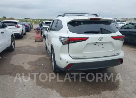 TOYOTA HIGHLANDER 2020 vin 5TDYZRAH7LS003321 from auto auction Iaai