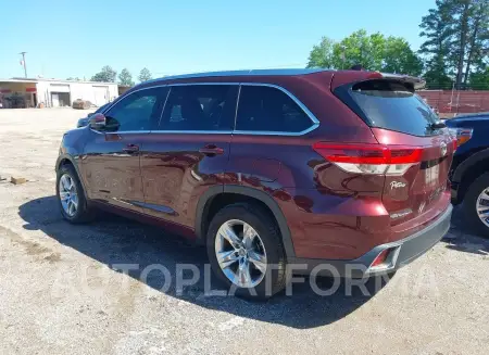 TOYOTA HIGHLANDER 2019 vin 5TDYZRFH0KS335558 from auto auction Iaai