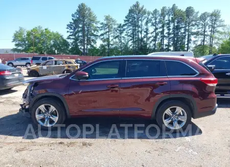 TOYOTA HIGHLANDER 2019 vin 5TDYZRFH0KS335558 from auto auction Iaai